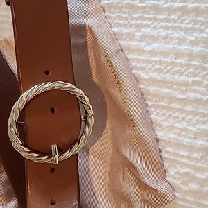 Loeffler Randall brown belt